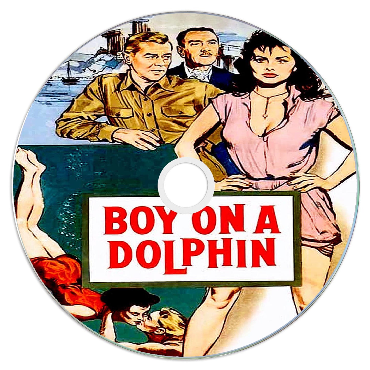 Boy on a Dolphin (1957) Public Domain DVD