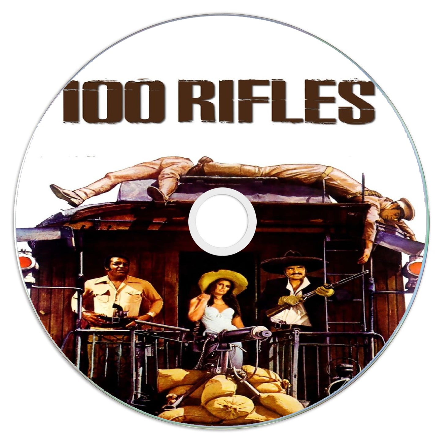 100 Rifles (1969) Public Domain DVD