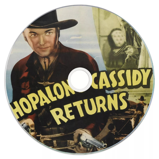 Hopalong Cassidy Returns (1936) Public Domain DVD