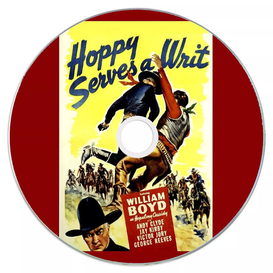 Hoppy Serves a Writ (1943) Public Domain DVD