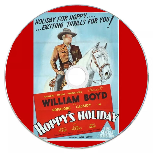 Hoppy's Holiday (1947) Public Domain DVD