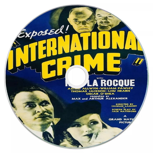 International Crime (1938) Public Domain DVD