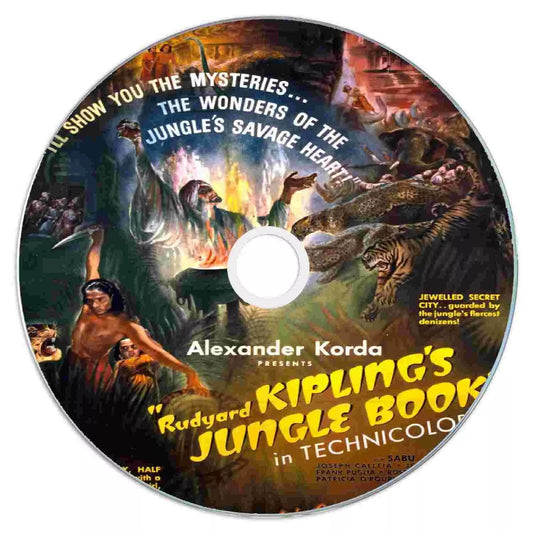 Jungle Book (1942) Public Domain DVD