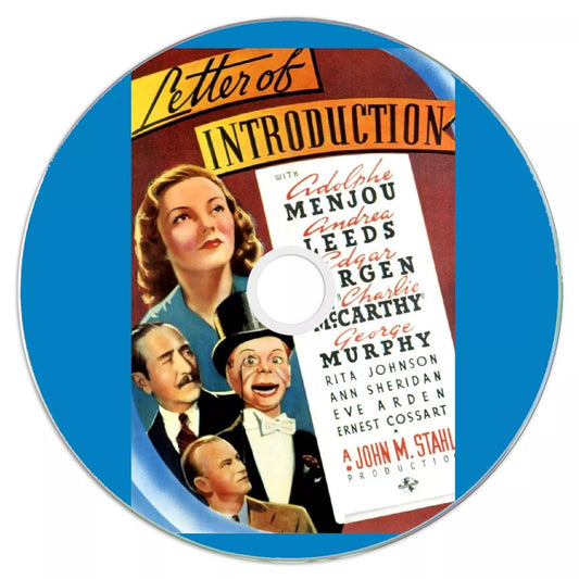 Letter of Introduction (1938) Public Domain DVD