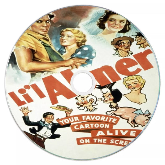 Li'l Abner (1940) Public Domain Film DVD