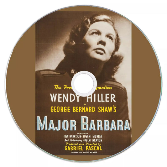 Major Barbara (1941) Public Domain DVD