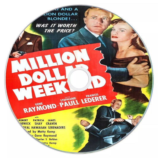 Million Dollar Weekend (1948) Public Domain DVD