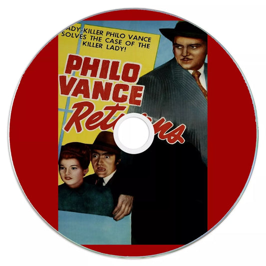 Philo Vance Returns (1947) Public Domain Film DVD