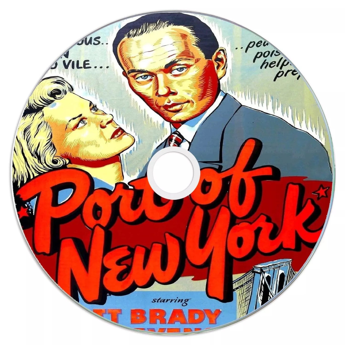 Port of New York (1949) Public Domain Film DVD