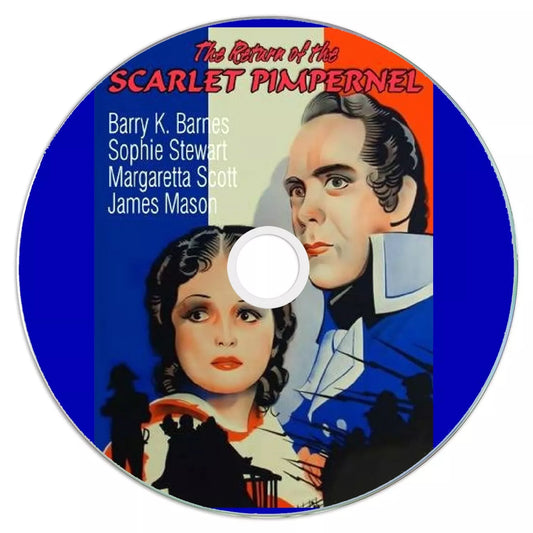 Return of the Scarlet Pimpernel 1937 Domain Film DVD