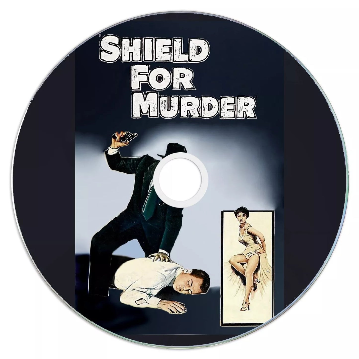 Shield for Murder (1954) Public Domain DVD