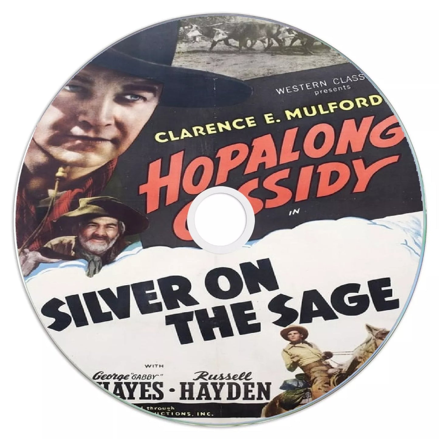 Silver on the Sage (1939) Public Domain DVD