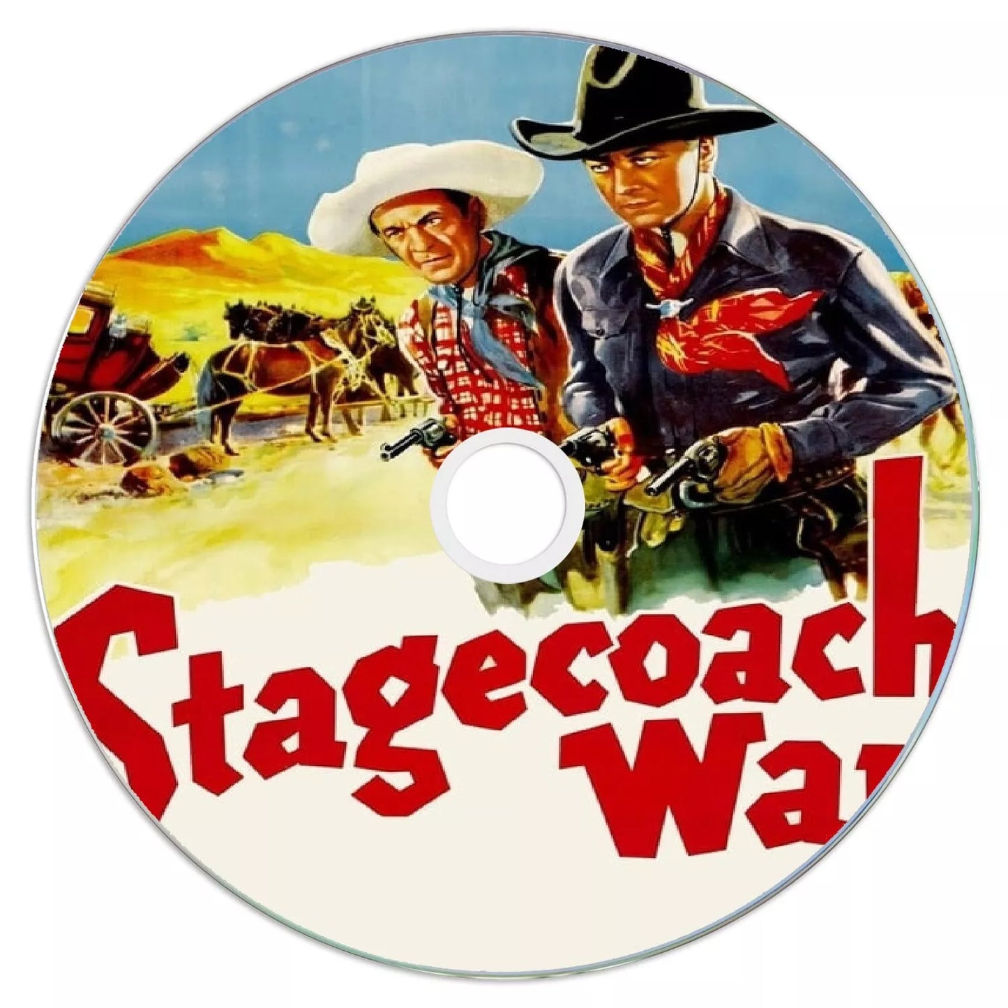 Stagecoach War (1940) Public Domain DVD