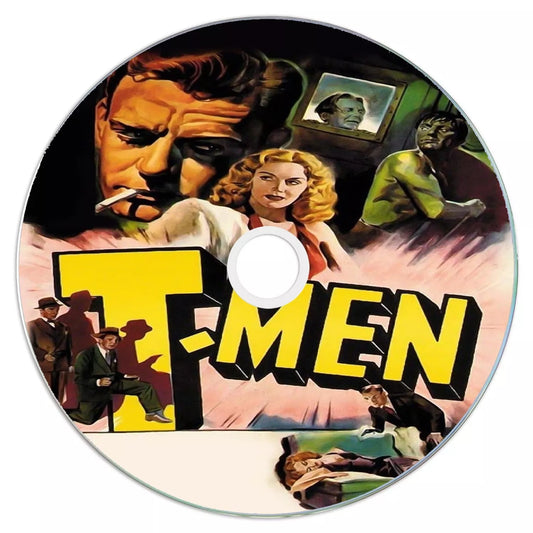 T-Men (1947) Public Domain Film DVD