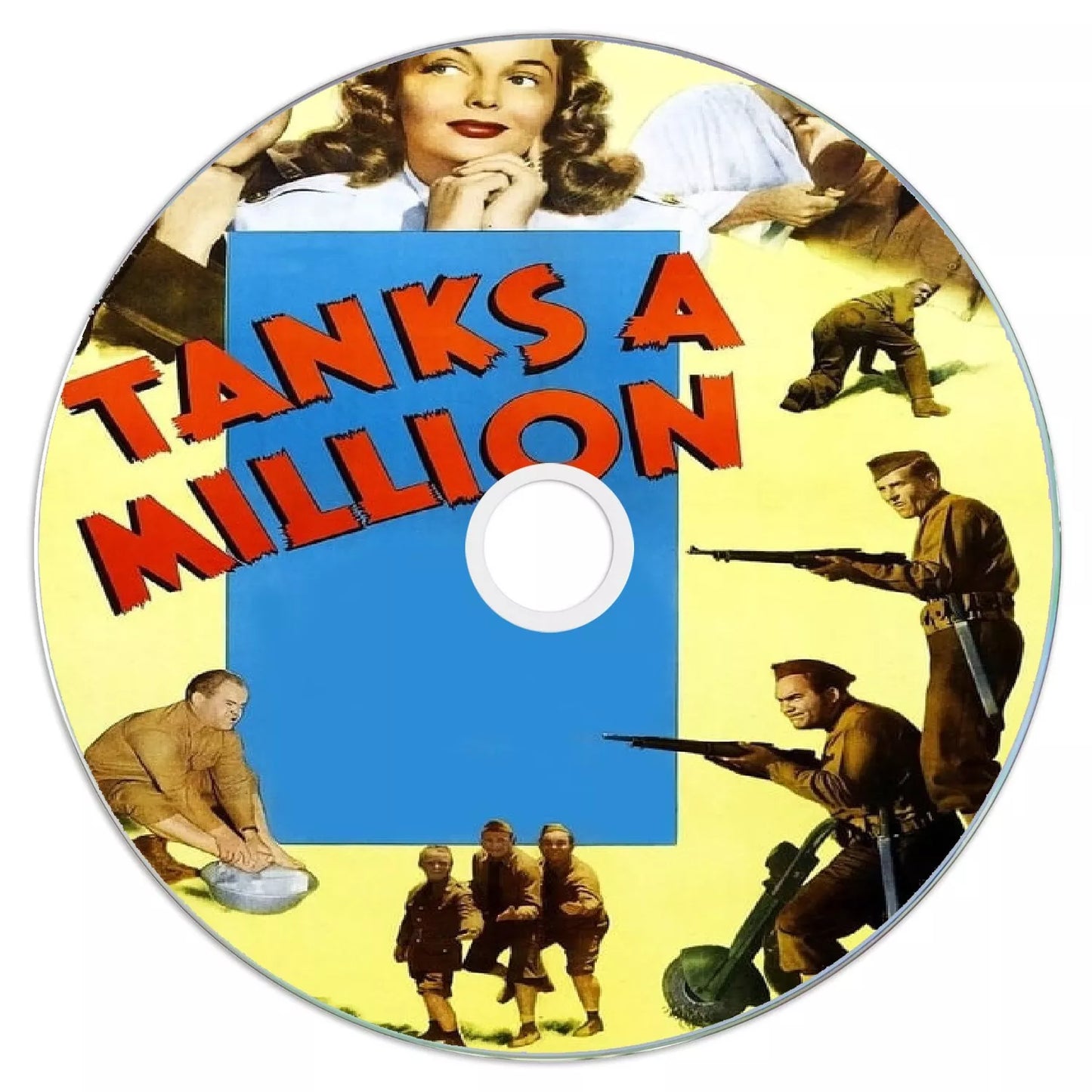 Tanks a Million (1941) Public Domain DVD