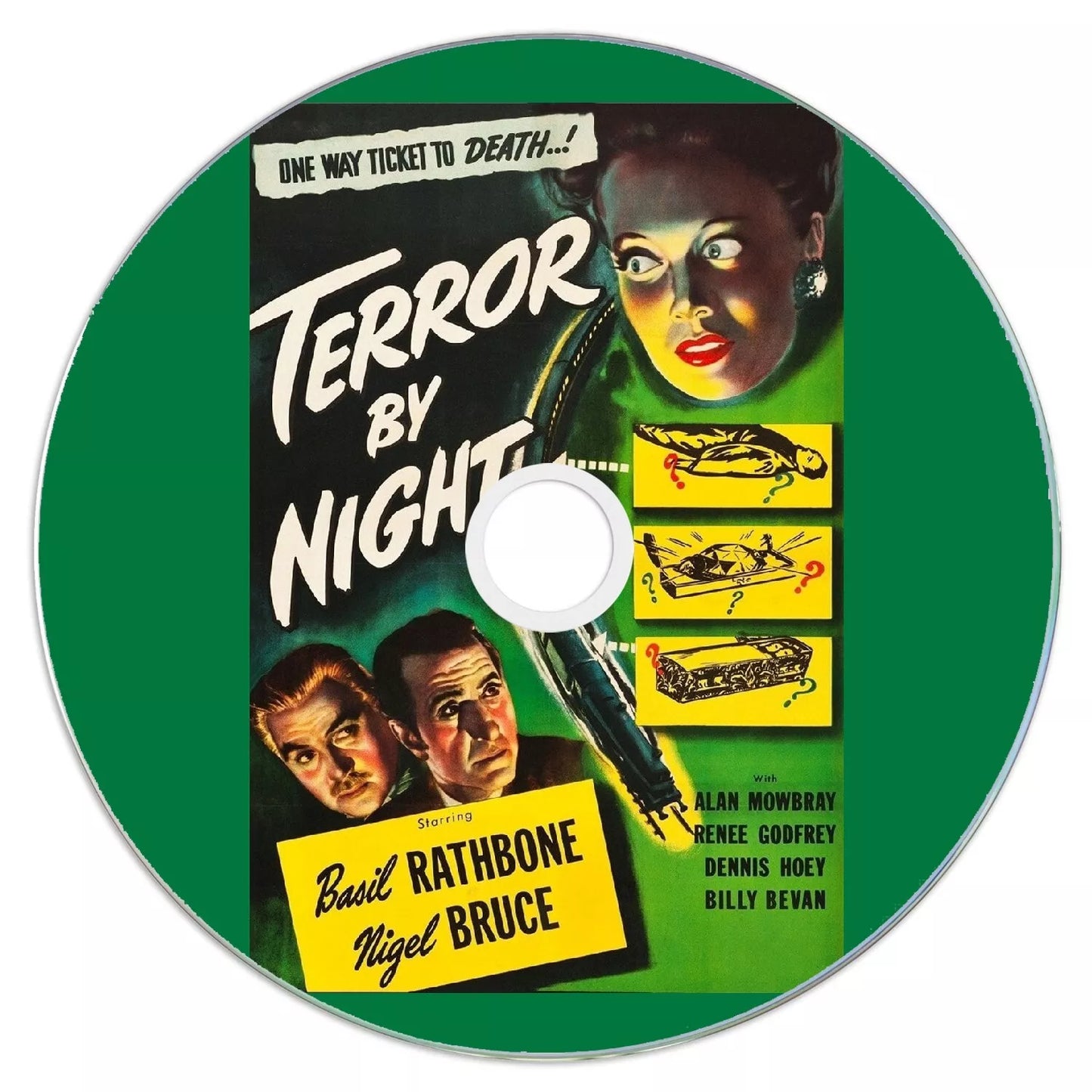 Terror by Night (1946) Public Domain DVD