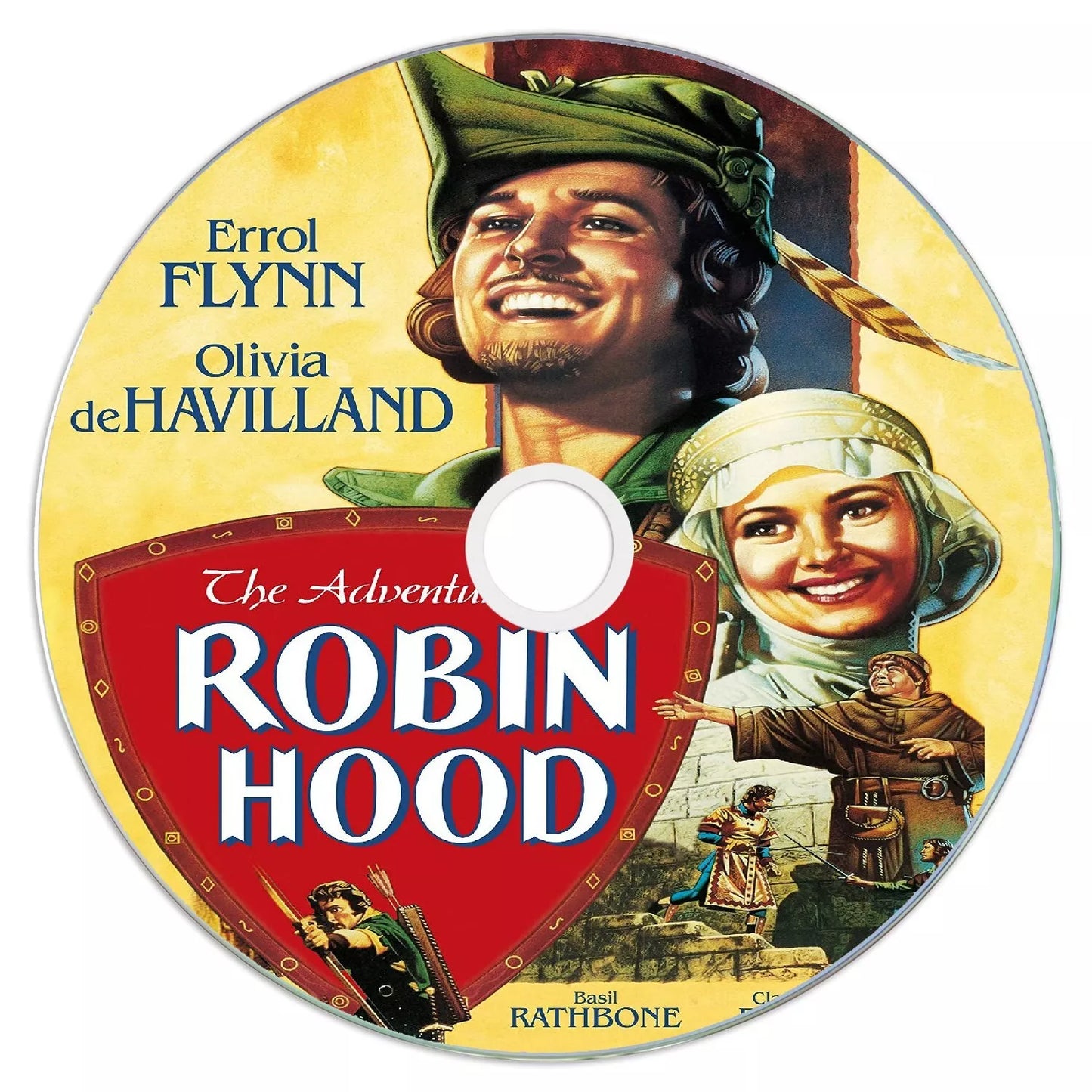 The Adventures of Robin Hood (1938) Domain DVD