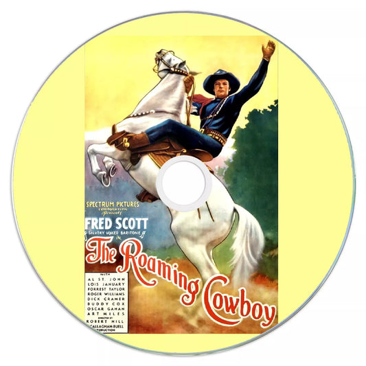 The Roaming Cowboy (1937) Public Domain DVD