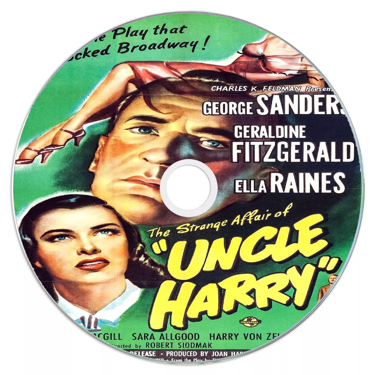 The Strange Affair of Uncle Harry (1945) Public Domain DVD