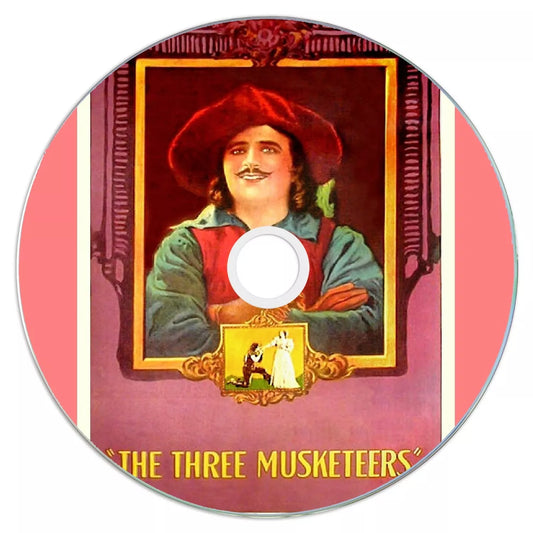 The Three Musketeers (1921) Public Domain DVD