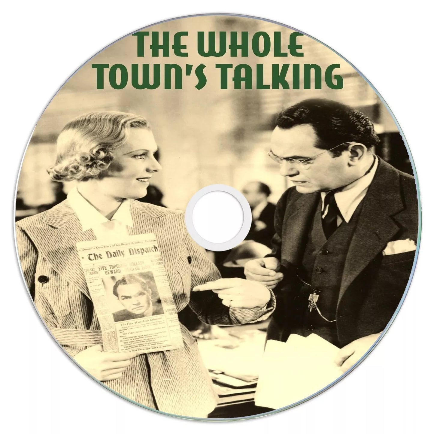 The Whole Town's Talking (1935) Domain Film DVD