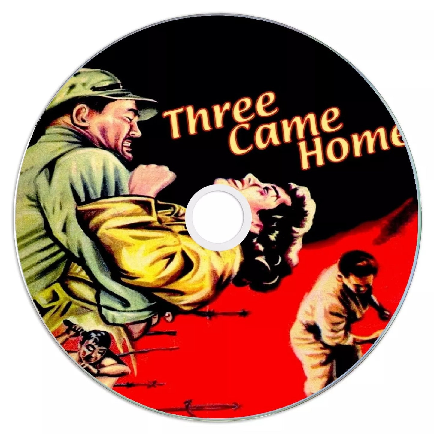 Three Came Home (1950) Public Domain DVD