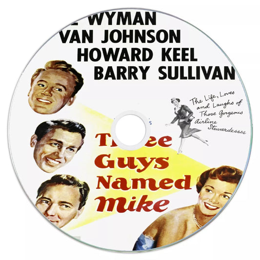 Three Guys Named Mike (1951) Public Domain DVD