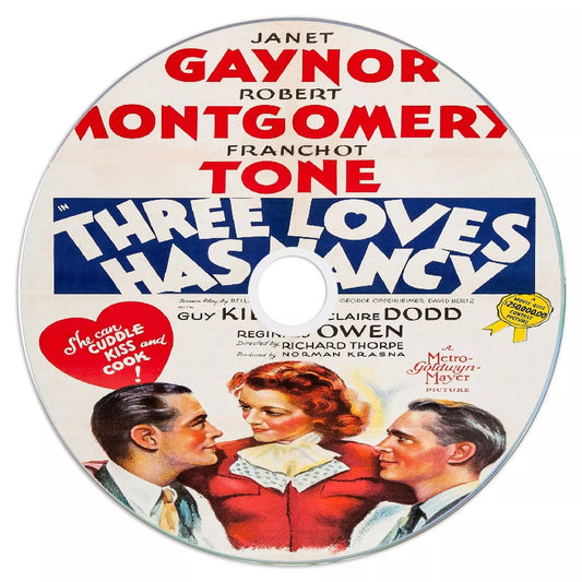 Three Loves Has Nancy (1938) Public Domain DVD