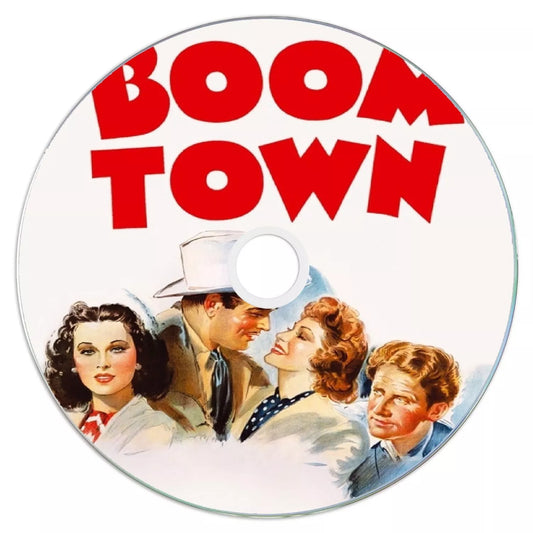 Boom Town (1940) Public Domain DVD