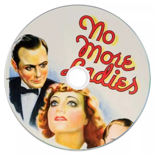 No More Ladies (1935) Public Domain DVD