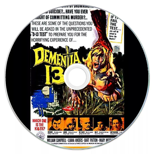 Dementia 13 (1963) Public Domain DVD