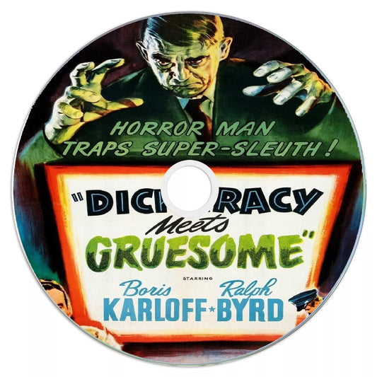 Dick Tracy Meets Gruesome (1947) Public Domain DVD