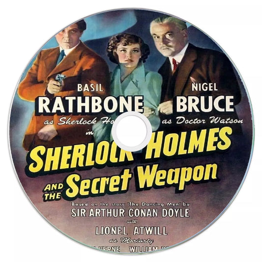 Sherlock Holmes and the Secret Weapon (1942) Public Domain DVD