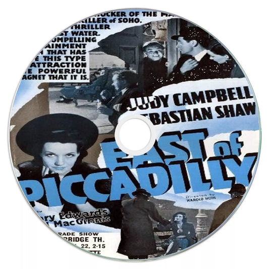 East of Piccadilly (1941) Public Domain DVD