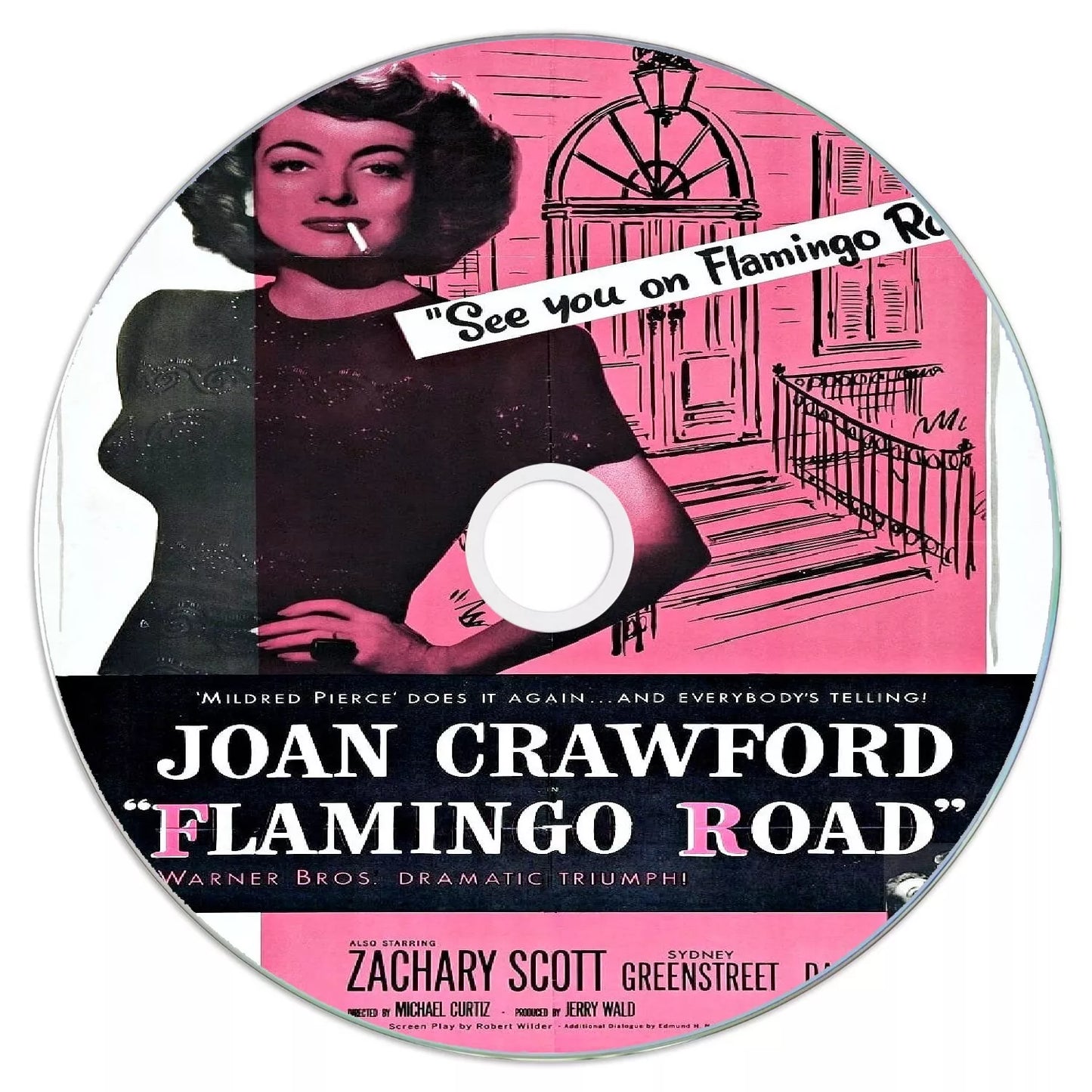 Flamingo Road (1949) Public Domain DVD