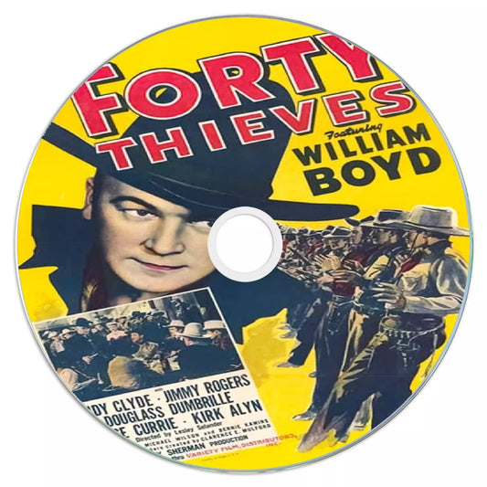 Forty Thieves (1944) Public Domain Film DVD