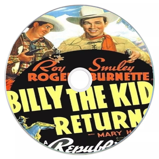 Billy The Kid Returns (1938) Public Domain DVD